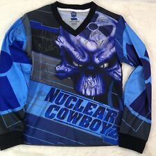 Camiseta Nuclear Cowboyz Motocross Bike Jersery assinada tamanho juvenil grande comprar usado  Enviando para Brazil