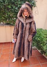 Coat raccoon fur d'occasion  Expédié en Belgium