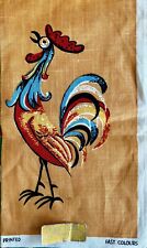 Vintage rooster linen for sale  Canyon Country