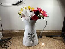 Metal flower bucket for sale  Spring Branch