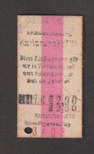 Karlsruhe 1958 fahrkarte gebraucht kaufen  Mehlingen