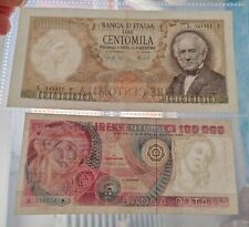 100000 lire banconote usato  Gallipoli