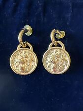Vintage Anne Klein Gold Earrings for sale  Shipping to South Africa