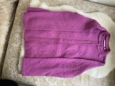 Isaac Mizrahi Live! Quilted Knit Jacket Small for sale  Shipping to South Africa