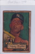 1952 TOPPS RC MICKEY MANTLE NEW YORK YANKEES ROOKIE (REVIEW SCANS) (RBC)2, used for sale  Antioch