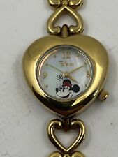 Reloj Minnie Mouse Forma Corazón Disney Cuarzo segunda mano  Embacar hacia Argentina