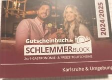 Gutscheinbuch schlemmerblock 2 gebraucht kaufen  Innen-,Oststadt