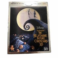DVD Nightmare Before Christmas Blu-ray 3D cópia digital com capa lenticular comprar usado  Enviando para Brazil