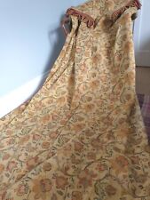 Interlined curtains gold for sale  HARTLEPOOL