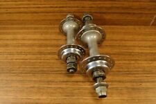 1970's vintage racing hubs set from Bottecchia bike ISO thread, used for sale  Shipping to South Africa