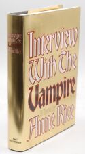 Signed interview vampire for sale  Easthampton