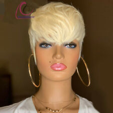 Short blonde wigs for sale  USA