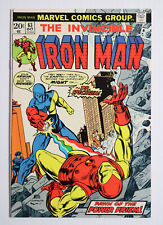 Invincible Iron Man 63 1973 Marvel Comics 10/73, 1968 serie: 20¢ cubierta Ironman segunda mano  Embacar hacia Argentina