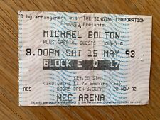Michael bolton ticket for sale  WATCHET