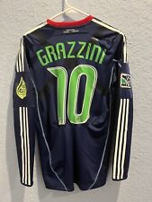 Usado, Camiseta deportiva de fútbol usada Grazzini #10 de Adidas Chicago Fire 2012 usada para juegos segunda mano  Embacar hacia Argentina