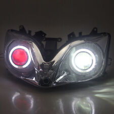 Conjunto de lâmpada de farol transparente para motocicleta compatível com Honda CBR600 F4i 01-2007 comprar usado  Enviando para Brazil