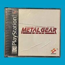 Used, Metal Gear Solid (Sony PlayStation 1, 1999) CIB for sale  Shipping to South Africa