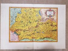 Carta geografica saltzburg usato  Villarosa