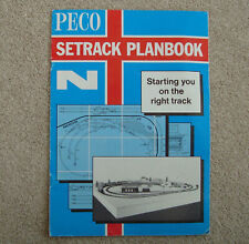 Peco setrack planbook for sale  WARE