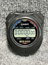 Reloj cronómetro digital de cuarzo profesional de plástico Casio HS-5 segunda mano  Embacar hacia Argentina