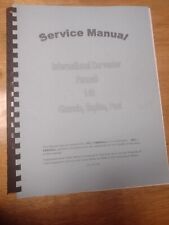 Service manual international for sale  Athens