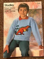 dinosaur knitting pattern for sale  DOVER