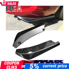 For BMW F30 F31 F32 F33 F22 Carbon Fiber Rear Bumper Splitter Diffuser Canards *, used for sale  Shipping to South Africa