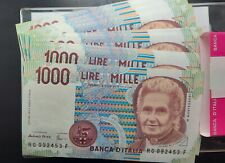 Lotto banconote consecutive usato  Loreto