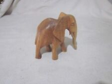 Wooden elephant brown for sale  Shipping to Ireland
