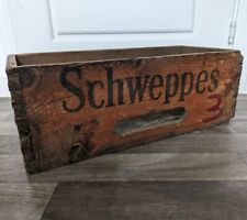 Original schweppes wooden for sale  WORTHING