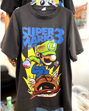 Camiseta Nintendo Vintage / Tamanho: L / Super Mario Bros 3 Itália N64 Videogame Anos 90, usado comprar usado  Enviando para Brazil