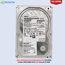 Unidad de disco duro interno HGST HITACHI HUS724040ALE640 4 TB 7200 RPM 6,0 Gb/s 64 MB SATA 3,5 segunda mano  Embacar hacia Argentina