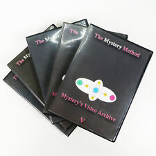 THE MYSTER METHOD VIDEO ARCHIVES 1-5 5 DVD melhores técnicas de pick up artista pua comprar usado  Enviando para Brazil