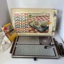 Vintage Salton Electric Hotray-Warming Tray Food Warmer Model H-928 w/ Box for sale  Shipping to South Africa