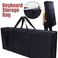 Estojo de teclado elétrico 61 teclas bolsa de armazenamento impermeável mais grossa capa preta poeira comprar usado  Enviando para Brazil