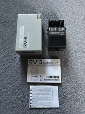 Pedal de efeitos de guitarra Boss RV-5 ressonância digital + caixa + manual - POSTAGEM GRATUITA no Reino Unido comprar usado  Enviando para Brazil