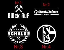 Schalke sticker aufkleber gebraucht kaufen  Gadebusch-Umland