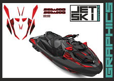 SEADOO RXT X 300 para 2022 2023 decalques adesivos conjunto kit gráfico envoltório embarcação comprar usado  Enviando para Brazil