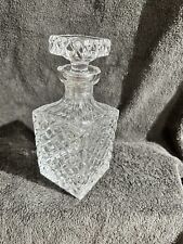 crystal liquor decanter square decanter for sale  Harrison City