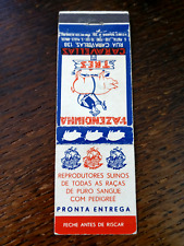 Matchbook Vintage: Fazendinha Tres Caravellas Swine Farm, São Paulo, Brasil, usado comprar usado  Enviando para Brazil