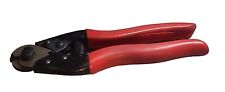 Muzata Cable Cutter Wire Rope Heavy Duty Stainless Steel Aircraft Red Used for sale  Shipping to South Africa