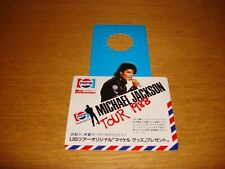 Michael Jackson Pepsi Bottle Hanger Leaflet Japan 1988 Mega Rare comprar usado  Enviando para Brazil