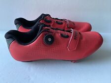 Sapatos de ciclismo Speed tamanho 45 masculino tamanho 11 vermelho EUA usado comprar usado  Enviando para Brazil