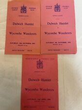 Dulwich hamlet wycombe for sale  HEMEL HEMPSTEAD