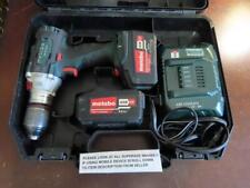Metabo SB 18 LTX BL1 18 VOLT 1/2" Hammer Drill Brushless Cordless DRILL KIT NICE, used for sale  Shipping to South Africa