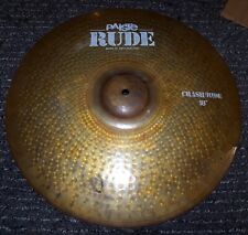 Paiste cymbal crash for sale  Shipping to Ireland