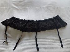 Blace lace suspender for sale  LONDON