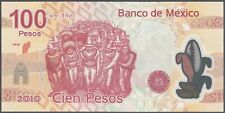 MÉXICO - P128c - 100 Pesos POLÍMERO Conmemorativo Serie A Prefijo C 2007/2010 UNC segunda mano  Embacar hacia Mexico