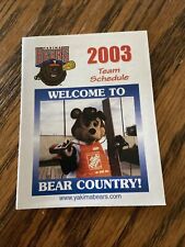 2003 yakima bears for sale  Renton