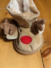 Nutmeg reindeer slippers for sale  DORKING